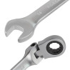 FORCEKRAFT Zestaw KLUCZY płasko-oczkowych z GRZECHOTKĄ 22 ELEMENTY 8-32mm