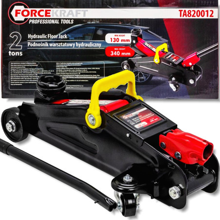 OUTLET Podnośnik SAMOCHODOWY niskoprofilowy HYDRAULICZNY żaba 2 TONY