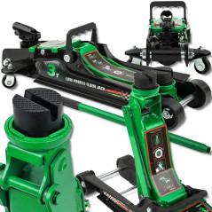 ROCKFORCE Podnośnik hydrauliczny 3 TONY typu Żaba NISKOPROFILOWY