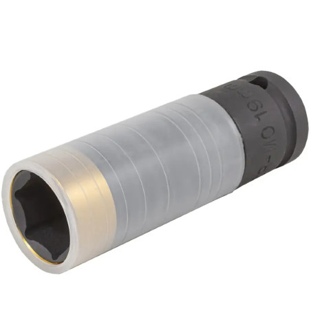 ROCKFORCE Nasadka UDAROWA 1/2" CIENKOŚCIOENNA głęboka z OSŁONĄ 19mm KLUCZ
