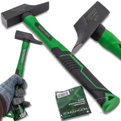 ROCKFORCE Młotek ŚLUSARSKI budowlany ERGONOMICZNY prostowanie BLACHY 290g