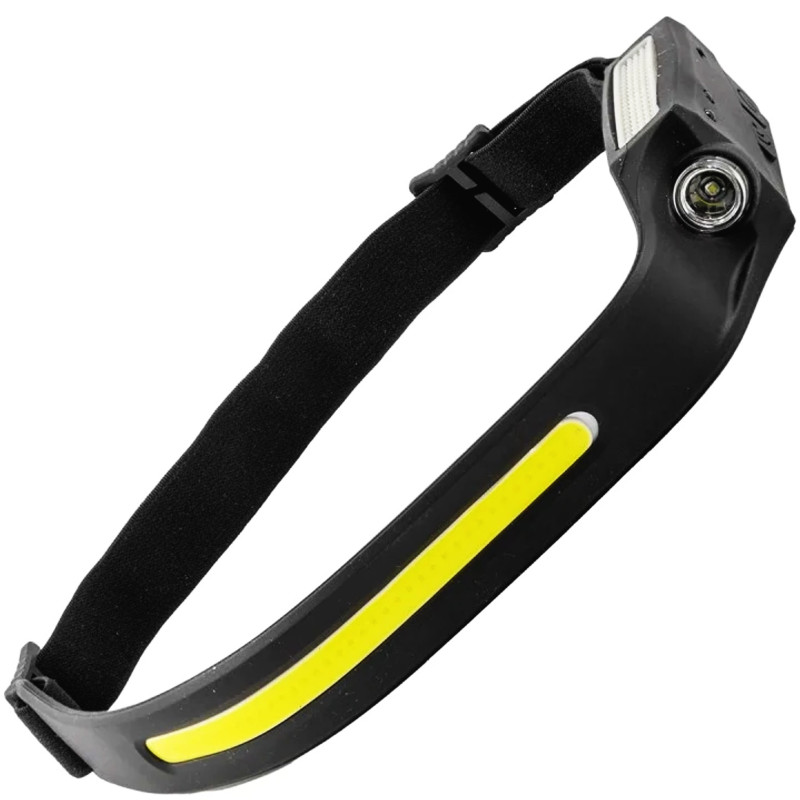 ROCKFORCE Latarka CZOŁOWA akumulatorowa 2w1 LED z czujnikiem RUCHU USB-C
