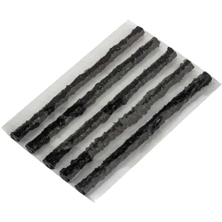 ROCKFORCE Zestaw 5 sztuk SZNURÓW do naprawy OPON komplet 6x100mm