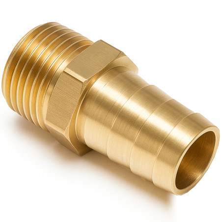 ROCKFORCE Króciec PNEUMATYCZNY gwint ZEWNĘTRZNY 1/2" JODEŁKA 16 mm