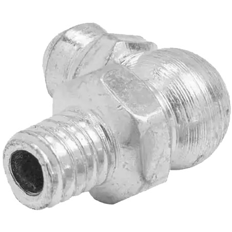ROCKFORCE Kalamitka ZŁĄCZKA SMAROWNICZKA kątowa 6mm 90st ZESTAW 1 SZTUKA