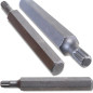 ROCKFORCE Bit 10mm SPLINE M6x75 mm stal CR-V ROCKFORCE Bit 10mm SPLINE M6x75 mm stal CR-V
