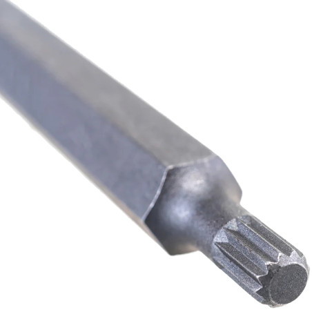 ROCKFORCE Bit 10mm SPLINE M6x75 mm stal CR-V