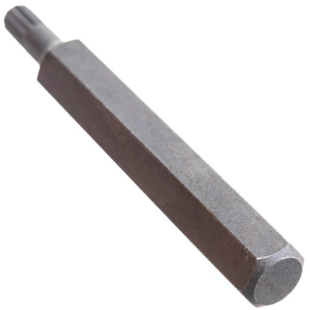 ROCKFORCE Bit 10mm SPLINE M6x75 mm stal CR-V