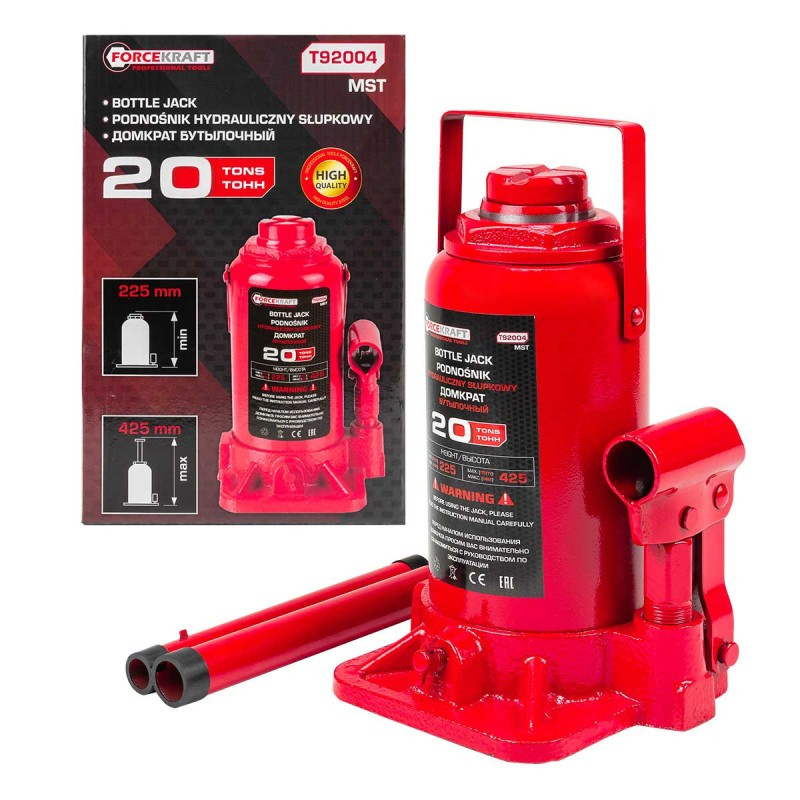 OUTLET FORCEKRAFT Podnośnik hydrauliczny słupkowy 20t OUTLET FORCEKRAFT Podnośnik hydrauliczny słupkowy 20t