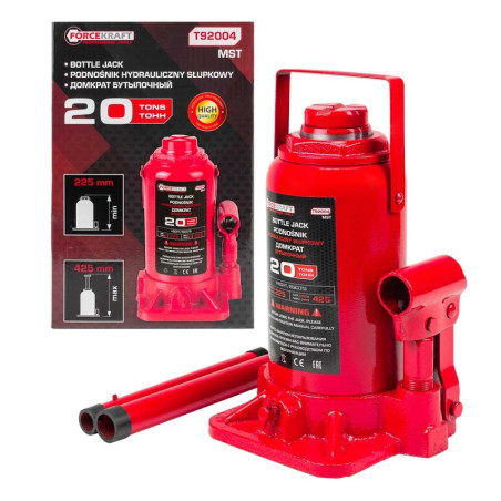 OUTLET FORCEKRAFT Podnośnik hydrauliczny słupkowy 20t