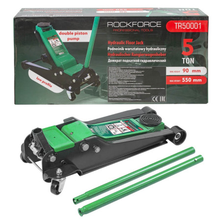 OUTLET PODNOŚNIK HYDRAULICZNY LEWAREK 5T ŻABA GUMA