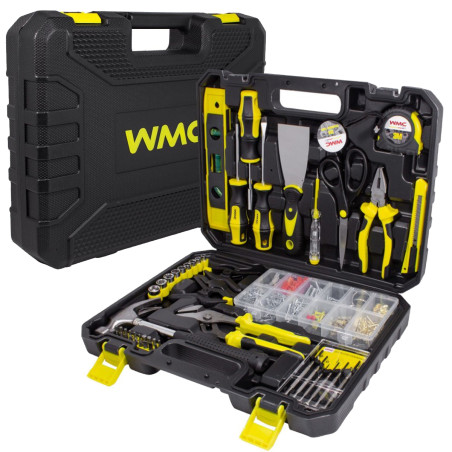 OUTLET WMC ZESTAW NARZĘDZI WALIZKA NARZĘDZIOWA 1/4" 650 EL