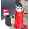FORCEKRAFT Wkrętak UDAROWY 1/2" z ZESTAWEM bitów i ADAPTEREM 8 ELEMENTÓW