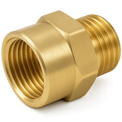 ROCKFORCE Łącznik gwintowy M3/8 x F1/2" stal CR-V