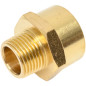 ROCKFORCE Łącznik gwintowy M3/8 x F1/2" stal CR-V