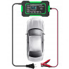 ROCKFORCE Prostownik ŁADOWARKA do AKUMULATORA samochodowego LCD 12V 6A
