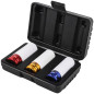 ROCKFORCE Zestaw NASADEK udarowych 1/2" do ALUFELG komplet 3 ELEMENTÓW 6kąt ROCKFORCE Zestaw NASADEK udarowych 1/2" do ALUFELG komplet 3 ELEMENTÓW 6kąt