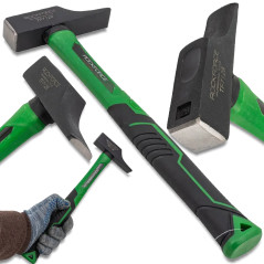 ROCKFORCE Młotek ŚLUSARSKI budowlany ERGONOMICZNY prostowanie BLACHY 480g