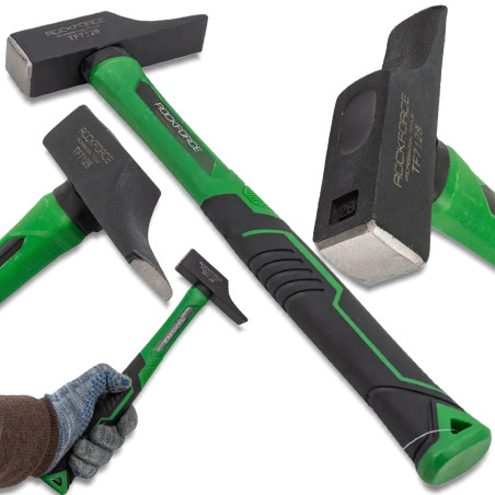 ROCKFORCE Młotek ŚLUSARSKI budowlany ERGONOMICZNY prostowanie BLACHY 480g