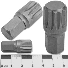 ROCKFORCE Bit 10mm SPLINE M14x30 mm stal CR-V