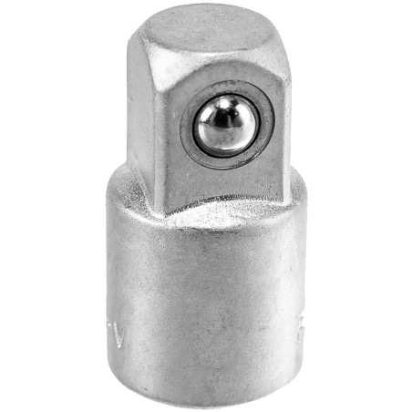 ROCKFORCE Adapter 1/4"(F)x3/8"(M) stal CR-V blokada KULKOWA