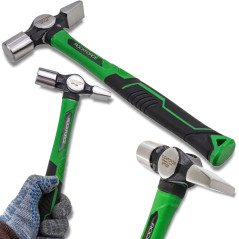 ROCKFORCE Młotek ŚLUSARSKI budowlany ERGONOMICZNY prostowanie BLACHY 400g