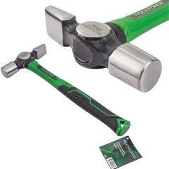 ROCKFORCE Młotek ŚLUSARSKI budowlany ERGONOMICZNY prostowanie BLACHY 400g