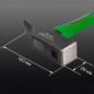 ROCKFORCE Młotek ŚLUSARSKI budowlany ERGONOMICZNY prostowanie BLACHY 520g ROCKFORCE Młotek ŚLUSARSKI budowlany ERGONOMICZNY prostowanie BLACHY 520g