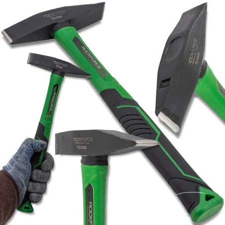 ROCKFORCE Młotek ŚLUSARSKI budowlany ERGONOMICZNY do BLACHY warsztatów 500g