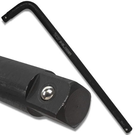 ROCKFORCE Pokrętło UDAROWE typu L 500mm 3/4" STAL CR-MO DWUSTRONNY