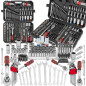 FORCEKRAFT Zestaw narzędzi 222 ELEMENTY stal CrV DUŻY komplet 1/4" 3/8" 1/2" FORCEKRAFT Zestaw narzędzi 222 ELEMENTY stal CrV DUŻY komplet 1/4" 3/8" 1/2"