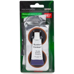 ROCKFORCE Zestaw ŁATEK do OPON komplet 36 ELEMENTÓW 43mm