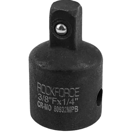 ROCKFORCE Adapter UDAROWY 3/8"(F)x1/4"(M) stal CR-MO