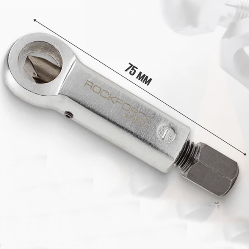 ROCKFORCE Przecinak do NAKRĘTEK 3-12 mm stal CrV ostrze CrMo