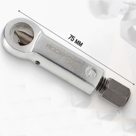ROCKFORCE Przecinak do NAKRĘTEK 3-12 mm stal CrV ostrze CrMo