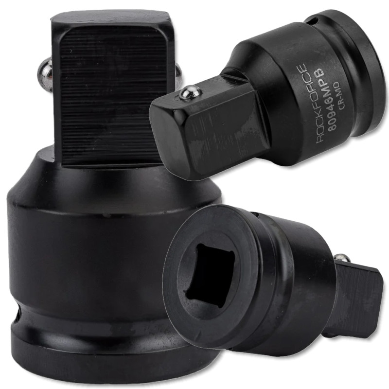 ROCKFORCE Adapter UDAROWY 1/2"(F)x3/4"(M) stal CR-MO ROCKFORCE Adapter UDAROWY 1/2"(F)x3/4"(M) stal CR-MO