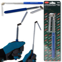 ROCKFORCE Chwytak MAGNETYCZNY przegubowy UCHWYT teleskopowy 180-430 mm