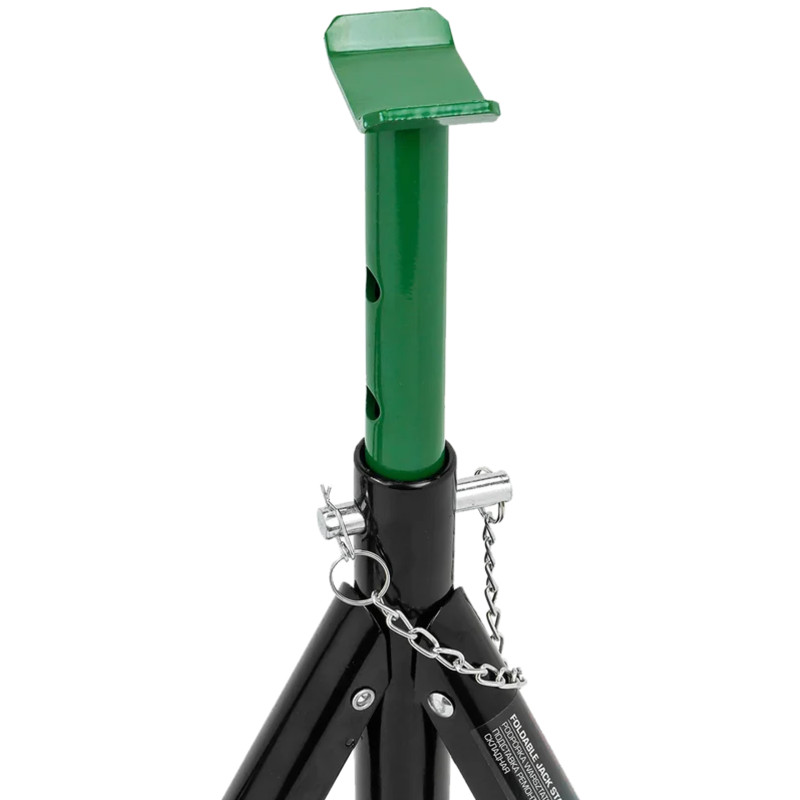 ROCKFORCE Kobyłki PODSTAWKI podpory SAMOCHODOWE składane 2 TONY Zestaw 278-366mm