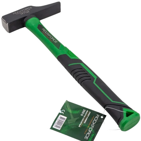 ROCKFORCE Młotek ŚLUSARSKI budowlany ERGONOMICZNY prostowanie BLACHY 250g