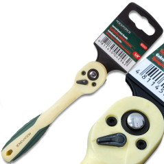 ROCKFORCE Grzechotka 1/4" PLASTIKOWA obudowa ANTYKOROZYJNA 155mm 72 ZĘBY