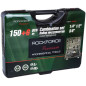 ROCKFORCE Zestaw NARZĘDZI 150 + 6 ELEMENTÓW komplet PREMIUM Cr-Mo CrV ROCKFORCE Zestaw NARZĘDZI 150 + 6 ELEMENTÓW komplet PREMIUM Cr-Mo CrV