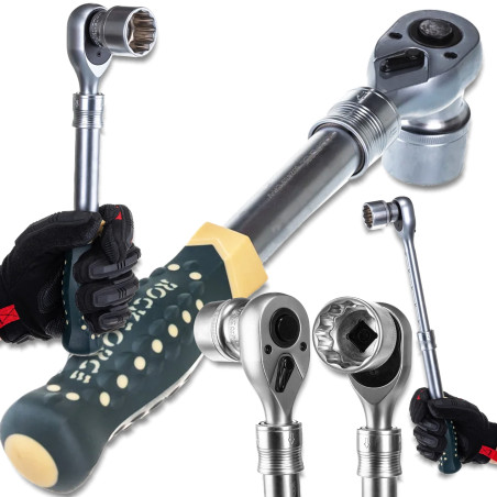 ROCKFORCE Zestaw NARZĘDZI 150 + 6 ELEMENTÓW komplet PREMIUM Cr-Mo CrV