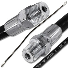 ROCKFORCE Elastyczny WĄŻ do SMAROWNICY 300mm POLIMER techniczny