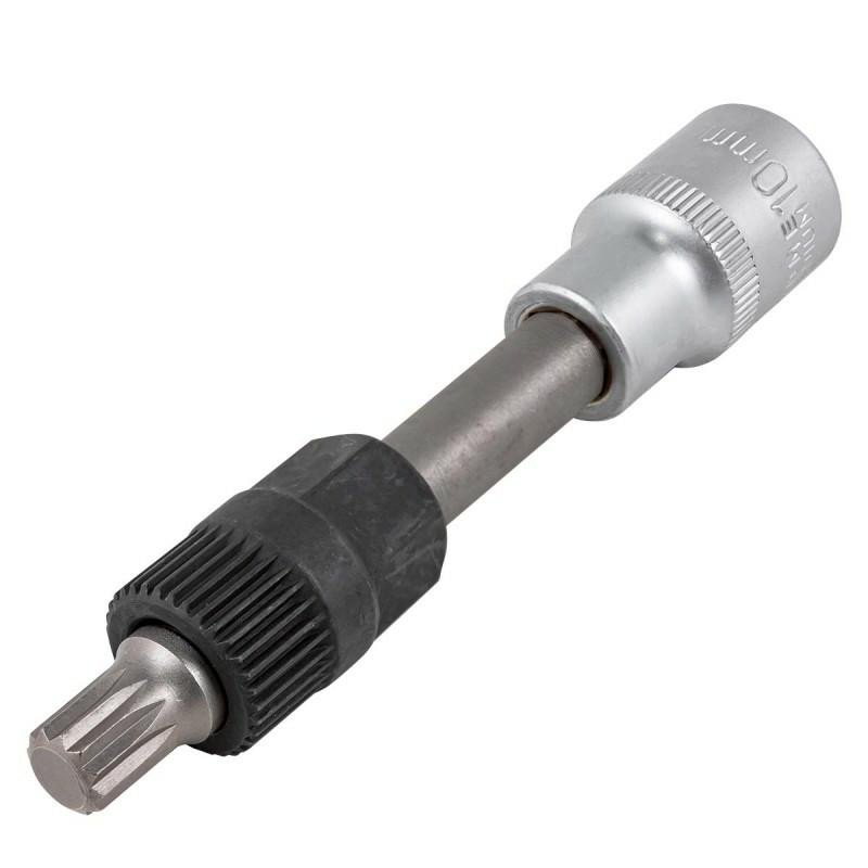 Klucz narzędzie do demontażu sprzęgła alternatora 1/2" M10 bitowa wstawka
