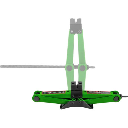 Podnośnik trapezowy 2 t z kluczem-grzechotką 115 - 400 mm Rockforce