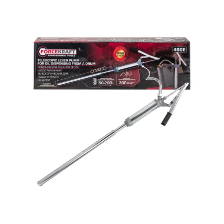 Pompa tłokowa dźwigniowa do pompowania oleju z BECZKI 50 - 200 litrów