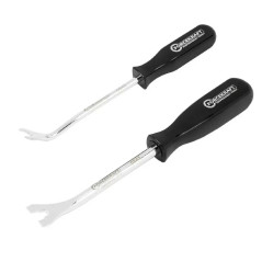 Zestaw 2 ściągaczy ściągacze do spinek tapicerki 200 230 mm stal FK-902U1