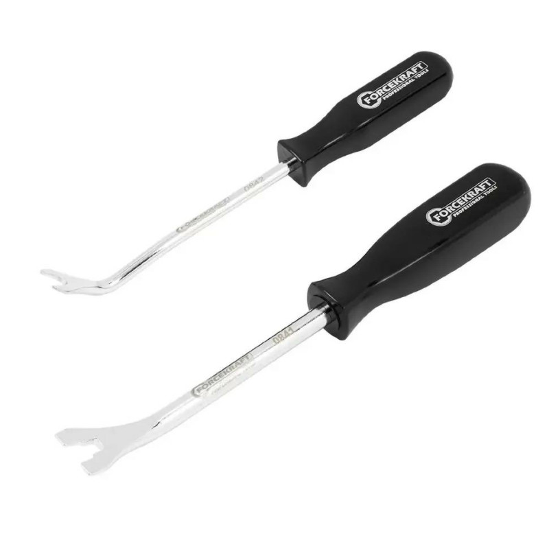 Zestaw 2 ściągaczy ściągacze do spinek tapicerki 200 230 mm stal FK-902U1