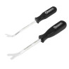 Zestaw 2 ściągaczy ściągacze do spinek tapicerki 200 230 mm stal FK-902U1