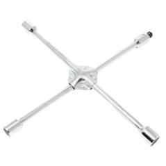 FORCEKRAFT Klucz krzyżakowy do kół 17-19-21-22mm KRZYŻAK z adapterem 1/2"